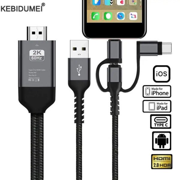 ⁦كابل HDMI من النوع C ، مايكرو USB⁩ - الصورة ⁦6⁩